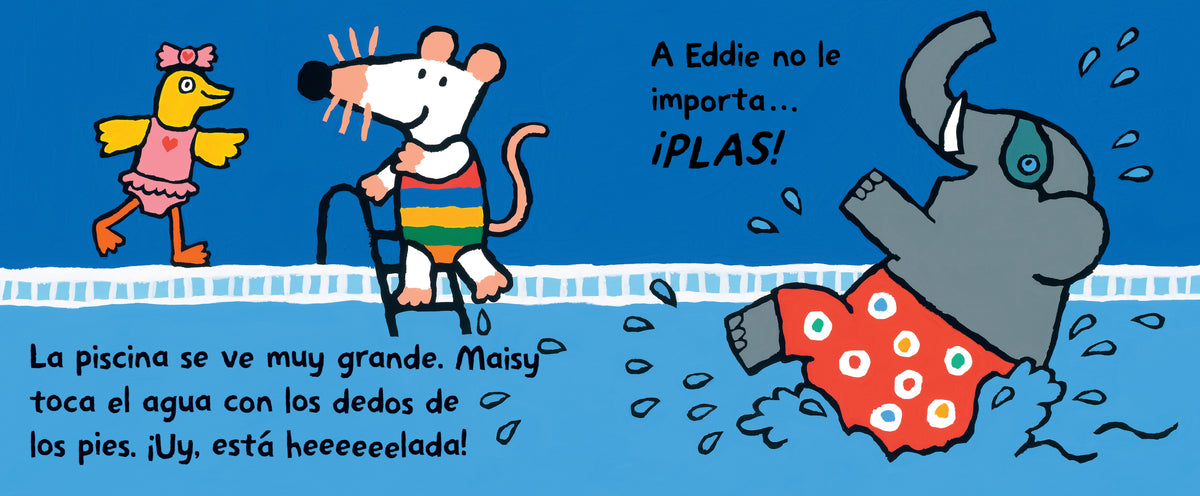 Maisy aprende a nadar interior 2 (ISBN 9781536247251)