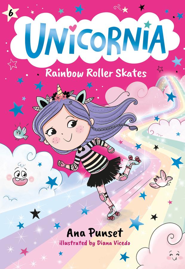 Unicornia: Rainbow Roller Skates-Children’s / Teenage fiction: Fantasy-買書書 BuyBookBook