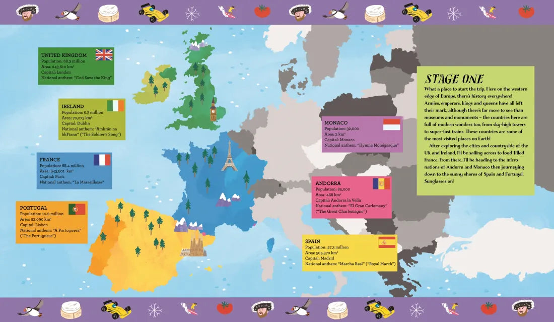 My Exciting Europe US - Hardback
