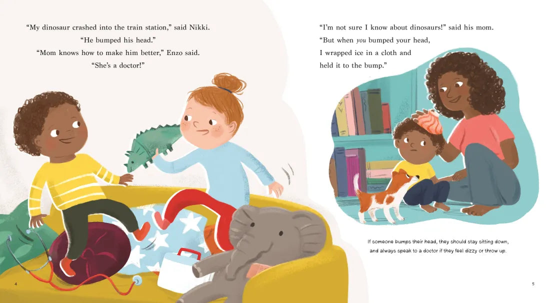 We Can Help!: A First Book of First Aid US - Hardback