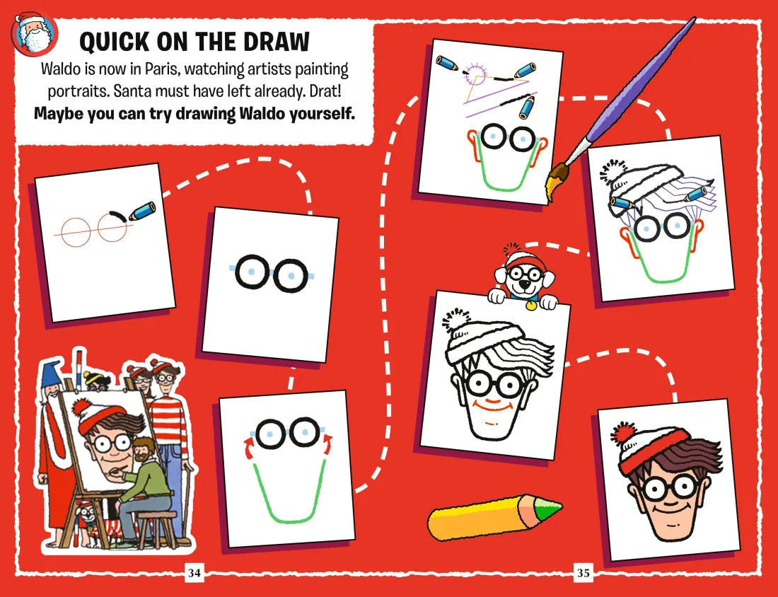 Where's Waldo? The Search for Santa US - Paperback / softback