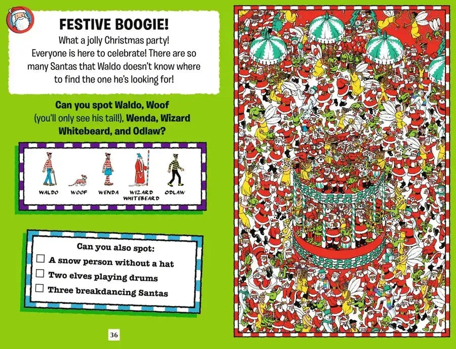Where's Waldo? The Search for Santa US - Paperback / softback