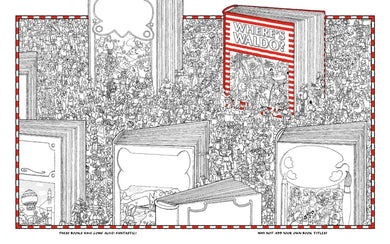 Where's Waldo? The Official Coloring Book US - Paperback / softback