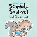 Scaredy Squirrel Makes A Friend (Melanie Watt)-Fiction: 幽默搞笑 Humorous-買書書 BuyBookBook