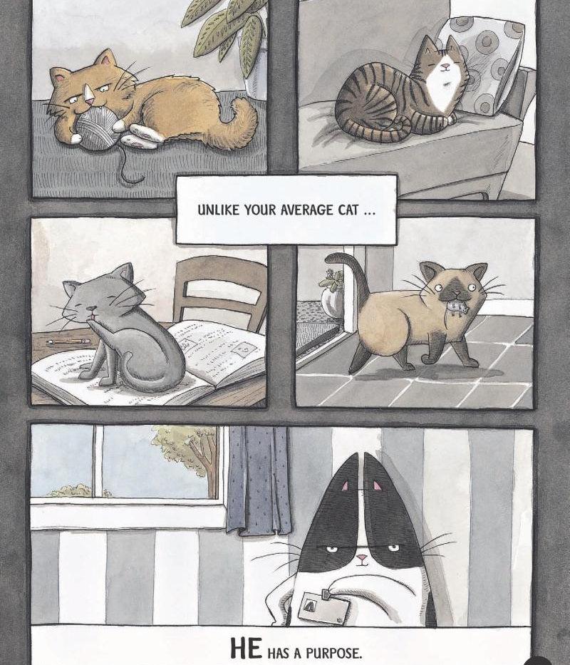 A Binky Adventure #01 Binky the Space Cat (Ashley Spires)-Fiction: 幽默搞笑 Humorous-買書書 BuyBookBook