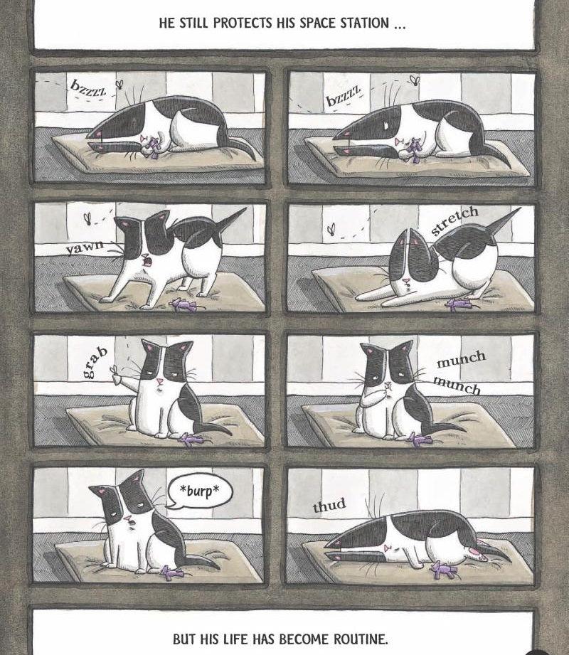 A Binky Adventure #03 Binky Under Pressure (Ashley Spires)-Fiction: 幽默搞笑 Humorous-買書書 BuyBookBook