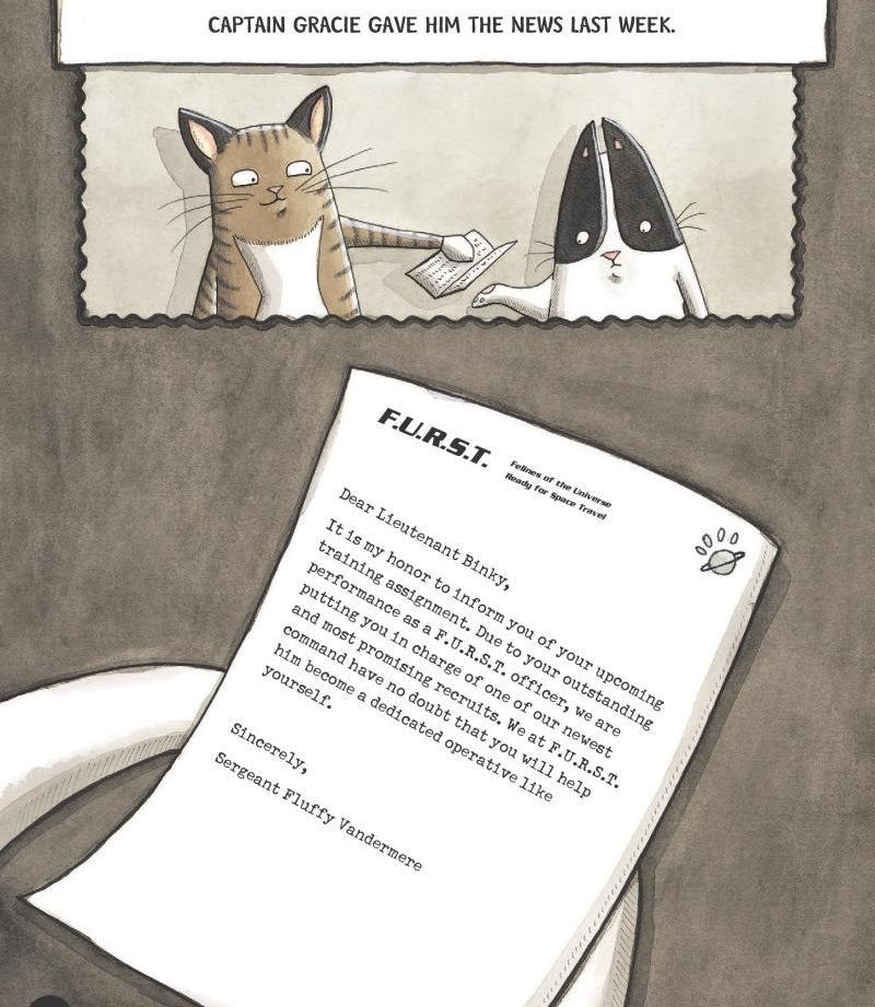 A Binky Adventure #04 Binky Takes Charge (Ashley Spires)-Fiction: 幽默搞笑 Humorous-買書書 BuyBookBook