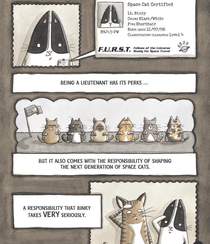 A Binky Adventure #04 Binky Takes Charge (Ashley Spires)-Fiction: 幽默搞笑 Humorous-買書書 BuyBookBook