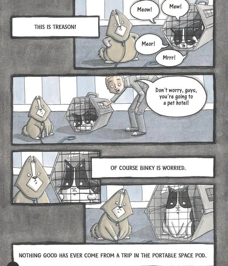 A Binky Adventure #05 Binky License to Scratch (Ashley Spires)-Fiction: 幽默搞笑 Humorous-買書書 BuyBookBook