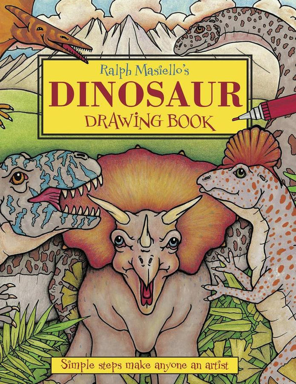 Ralph Masiello's Dinosaur Drawing Book-Children’s / Teenage general interest: Art/ music/ drama and film-買書書 BuyBookBook