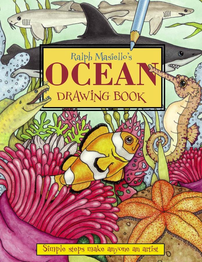 Ralph Masiello's Ocean Drawing Book-Children’s / Teenage general interest: Art/ music/ drama and film-買書書 BuyBookBook