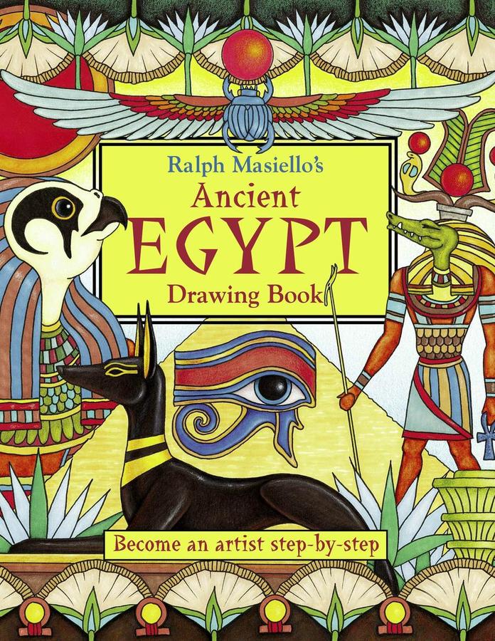 Ralph Masiello's Ancient Egypt Drawing Book-Children’s / Teenage general interest: Art/ music/ drama and film-買書書 BuyBookBook