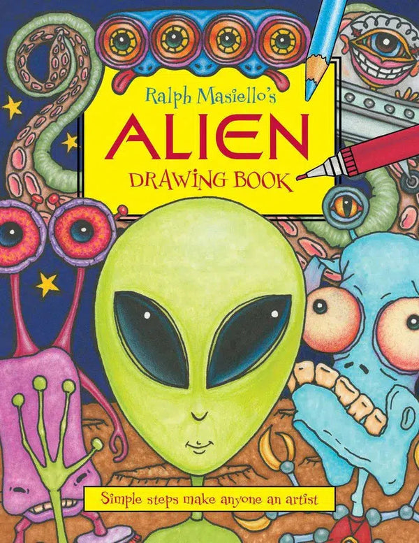 Ralph Masiello's Alien Drawing Book-Children’s / Teenage general interest: Art/ music/ drama and film-買書書 BuyBookBook