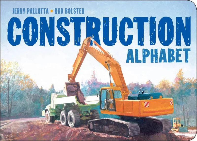 Construction Alphabet-Children’s Early years / early learning concepts-買書書 BuyBookBook