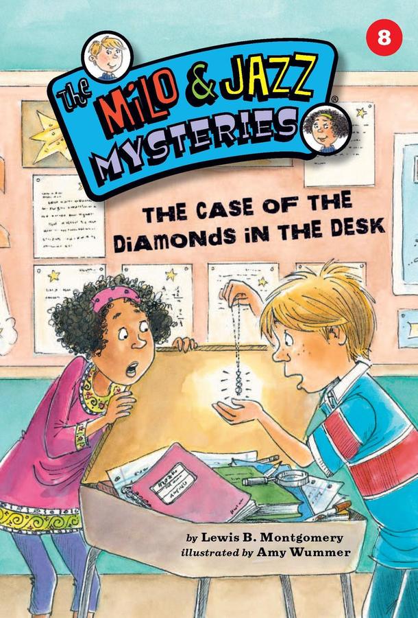 The Case of the Diamonds in the Desk (Book 8)-Children’s / Teenage fiction: Crime and mystery fiction-買書書 BuyBookBook