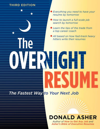 The Overnight Resume, 3rd Edition-Self-help/ personal development/ practical advice-買書書 BuyBookBook