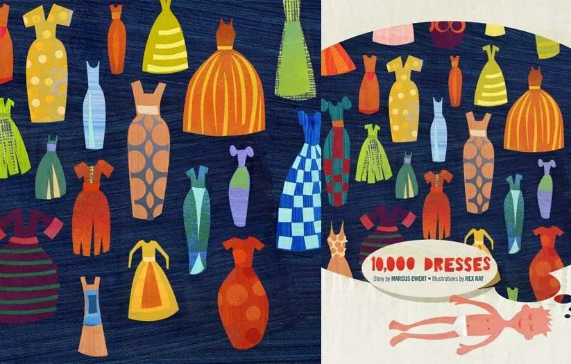 10,000 Dresses US - Hardback