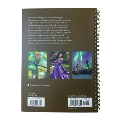 Smithsonian Engagement Calendar 2026 US - Spiral bound