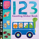 123 Counting Sticker Book-Children’s interactive and activity books and kits-買書書 BuyBookBook