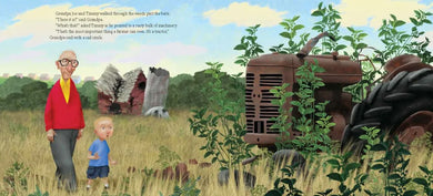 Grandpa's Tractor US - Hardback