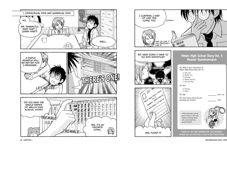 The Manga Guide to Statistics US - Paperback / softback