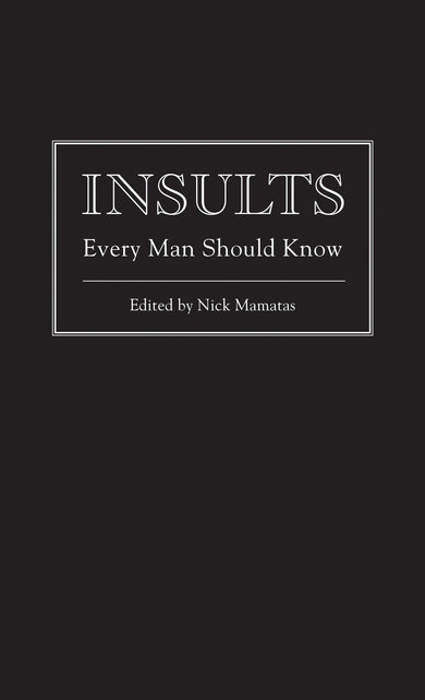 Insults Every Man Should Know-Lifestyle and Leisure-買書書 BuyBookBook