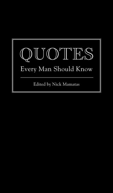 Quotes Every Man Should Know-Reference/ Information/ Interdisciplinary subjects-買書書 BuyBookBook
