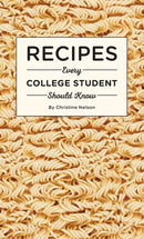 Recipes Every College Student Should Know-Cookery / food and drink / food writing-買書書 BuyBookBook