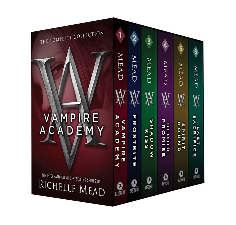 Vampire Academy Box Set 1-6-Children’s / Teenage fiction: Horror and suspense-買書書 BuyBookBook