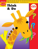 Learning Line: Think and Do, PreK - Kindergarten Workbook-買書書 BuyBookBook