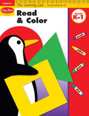 Learning Line: Read and Color, Kindergarten - Grade 1 Workbook-買書書 BuyBookBook