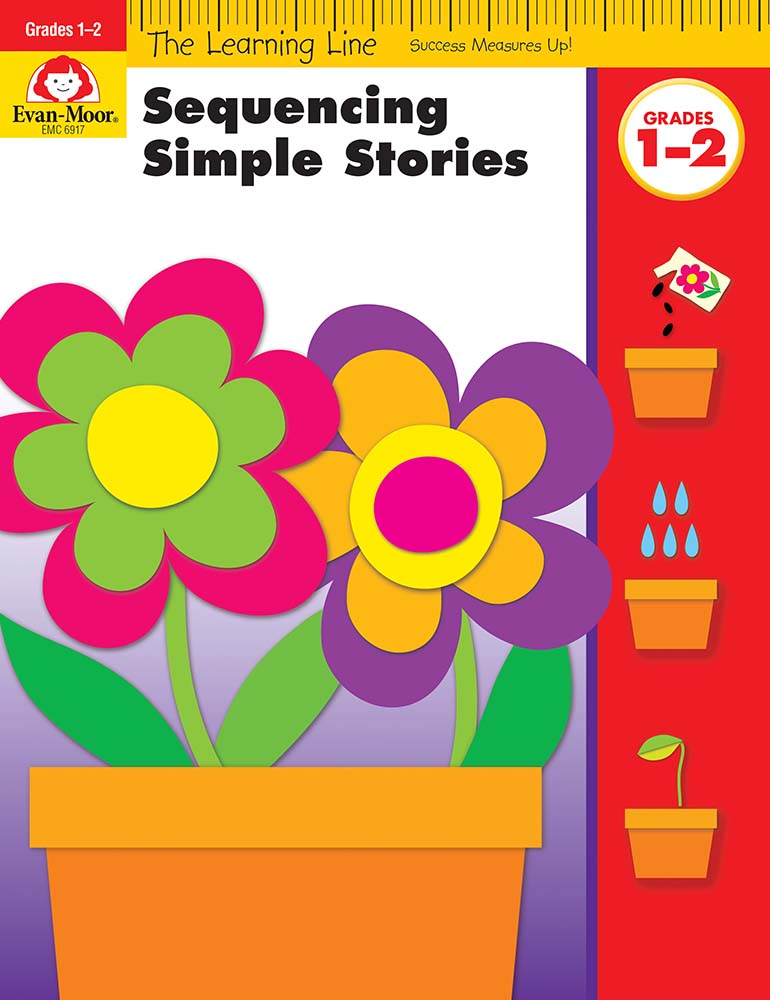 Learning Line: Sequencing Simple Stories, Grade 1 - 2 Workbook-買書書 BuyBookBook