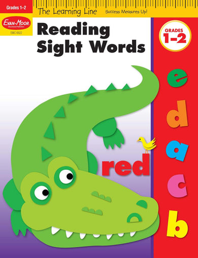 Learning Line: Reading Sight Words, Grade 1 - 2 Workbook-買書書 BuyBookBook