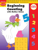 Learning Line: Beginning Counting with Mother Goose, PreK - Kindergarten, Workbook-買書書 BuyBookBook