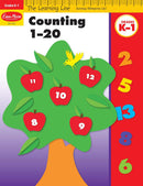Learning Line: Counting 1-20, Kindergarten - Grade 1 Workbook-買書書 BuyBookBook