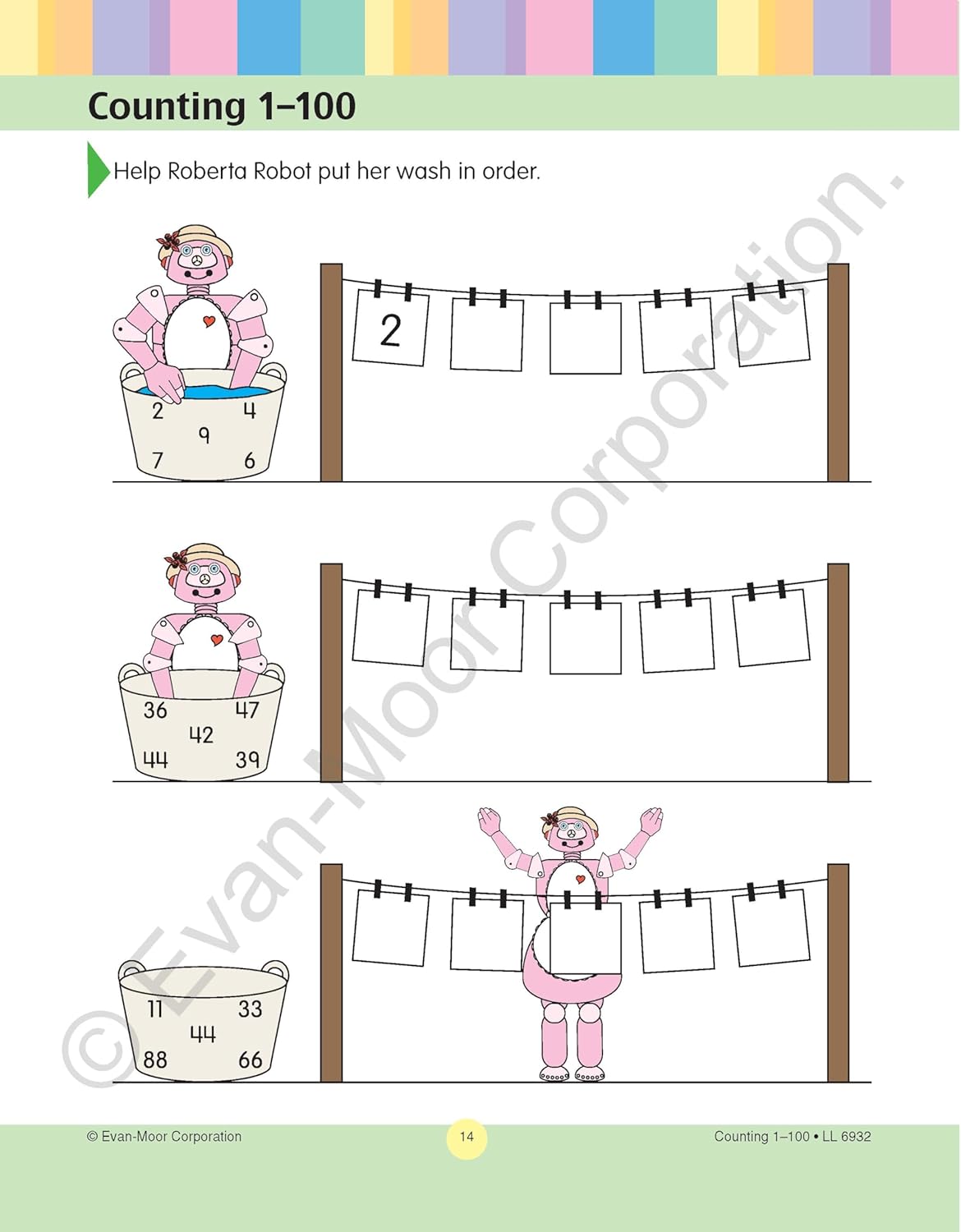 Counting 1-100: Grades 1-2 (Learning Line)-Children’s Educational: Mathematics/ science/ technology-買書書 BuyBookBook