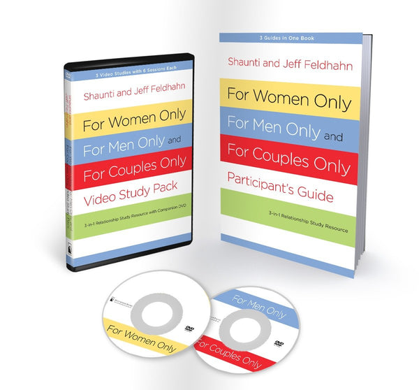 For Women Only, For Men Only, and For Couples Only Video Study Pack-Religion and beliefs-買書書 BuyBookBook