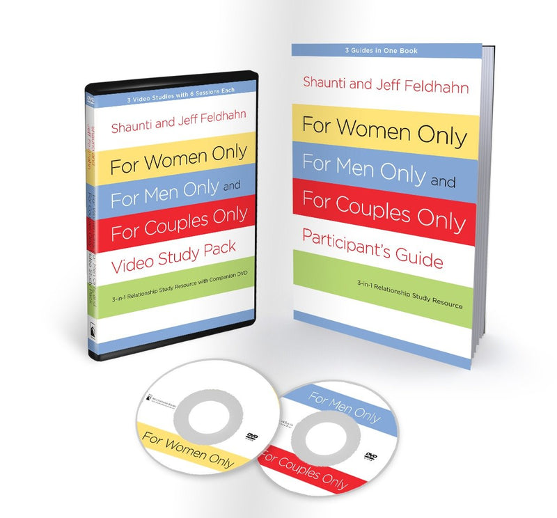 For Women Only, For Men Only, and For Couples Only Video Study Pack-Religion and beliefs-買書書 BuyBookBook