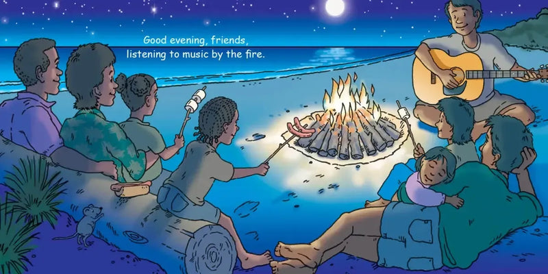 Good Night Beach US - Board book