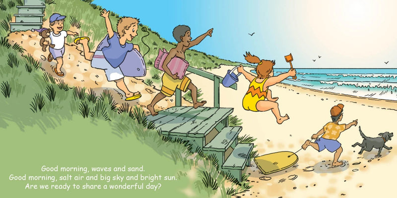 Good Night Beach US - Board book