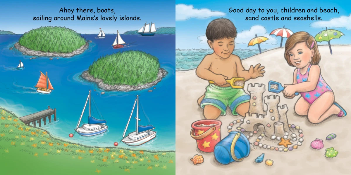 Good Night Maine US - Board book