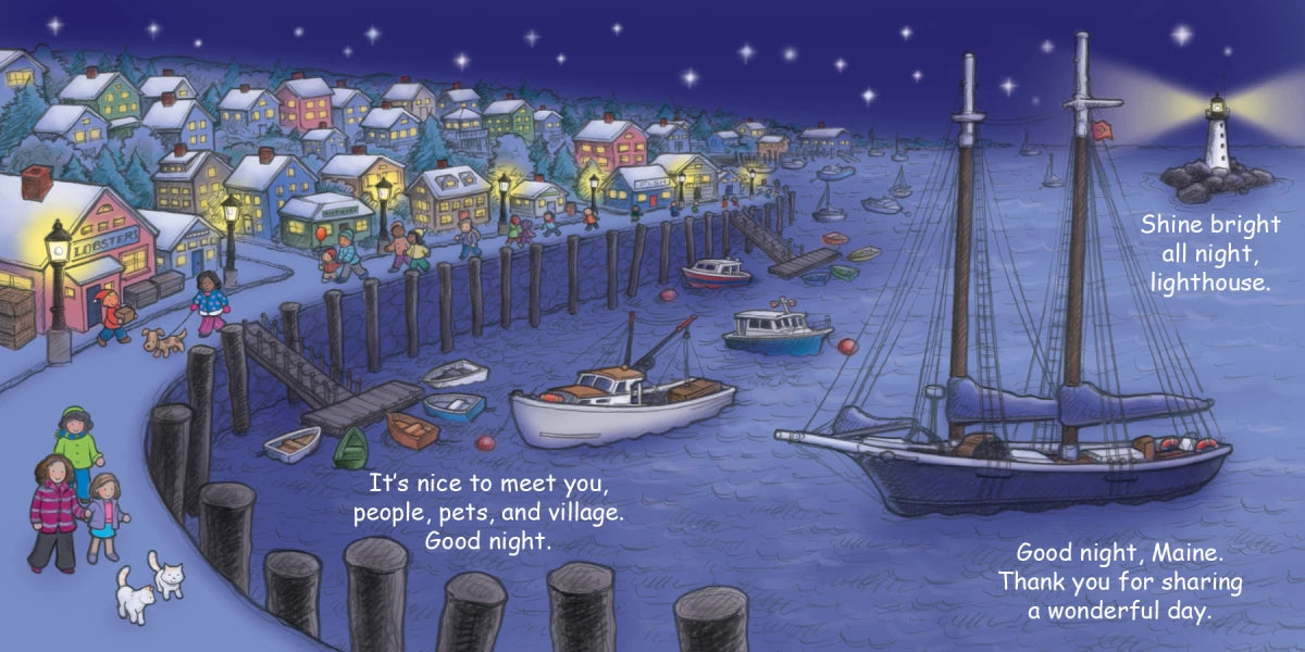 Good Night Maine US - Board book