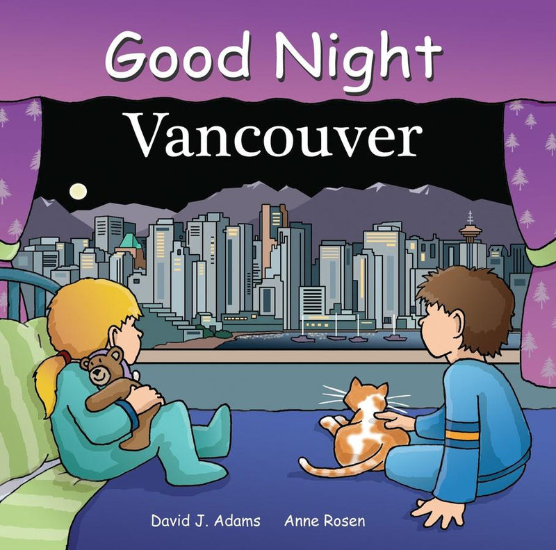 Good Night Vancouver-Children’s / Teenage fiction: General and modern fiction-買書書 BuyBookBook