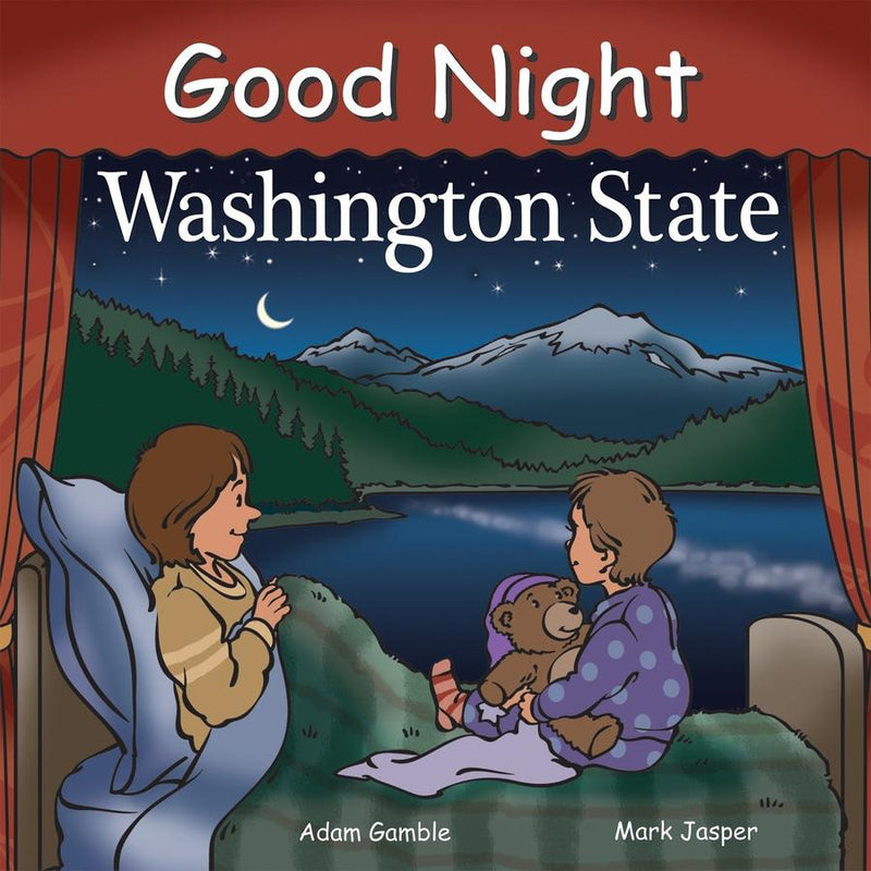 Good Night Washington State-Children’s / Teenage fiction: General and modern fiction-買書書 BuyBookBook