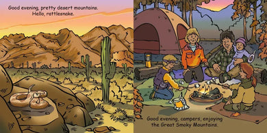 Good Night Mountains US - Board book
