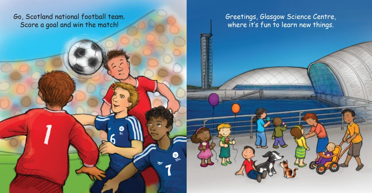 Good Night Scotland US - Board book
