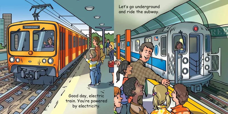 Good Night Trains US - Board book