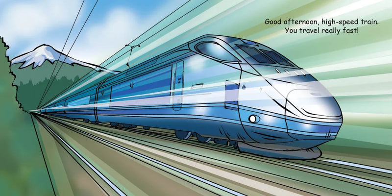 Good Night Trains US - Board book