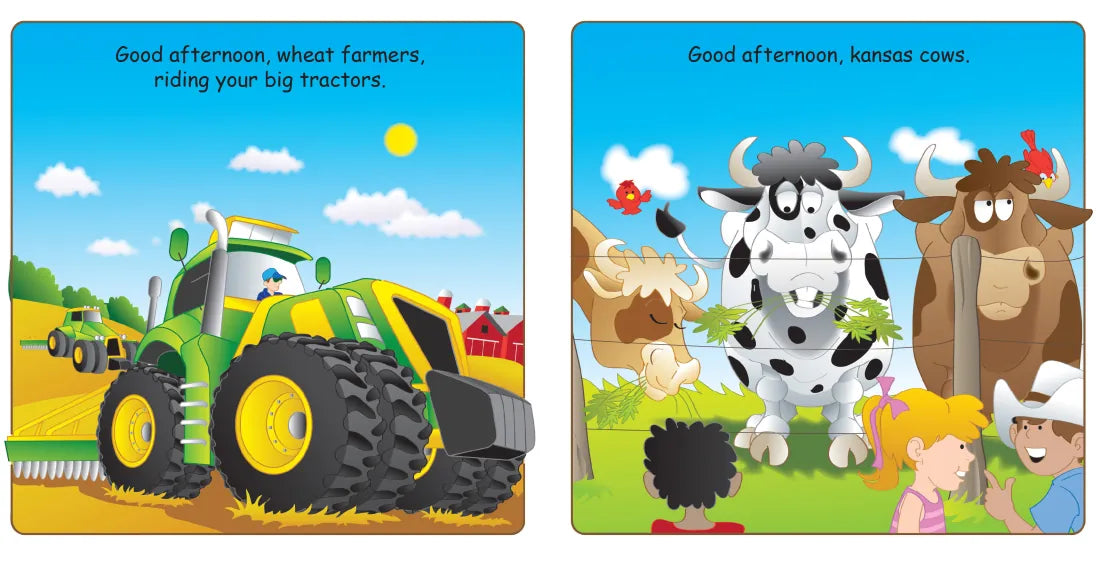 Good Night Kansas US - Board book