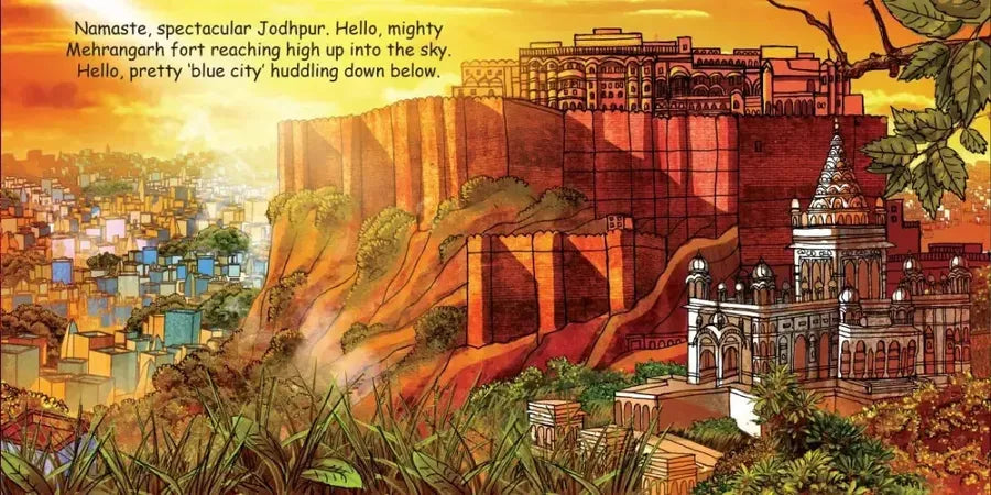 Good Night Rajasthan US - Board book